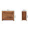 Solid Wood Rectangle Accent Cabinet