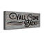 Reproduction d’art textuel « y’come back » par Olivia rose sur toile tendue-1281378450