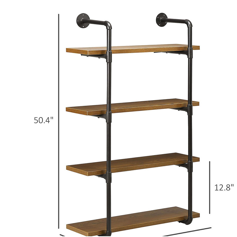 Bibliothèque murale flottante Rack