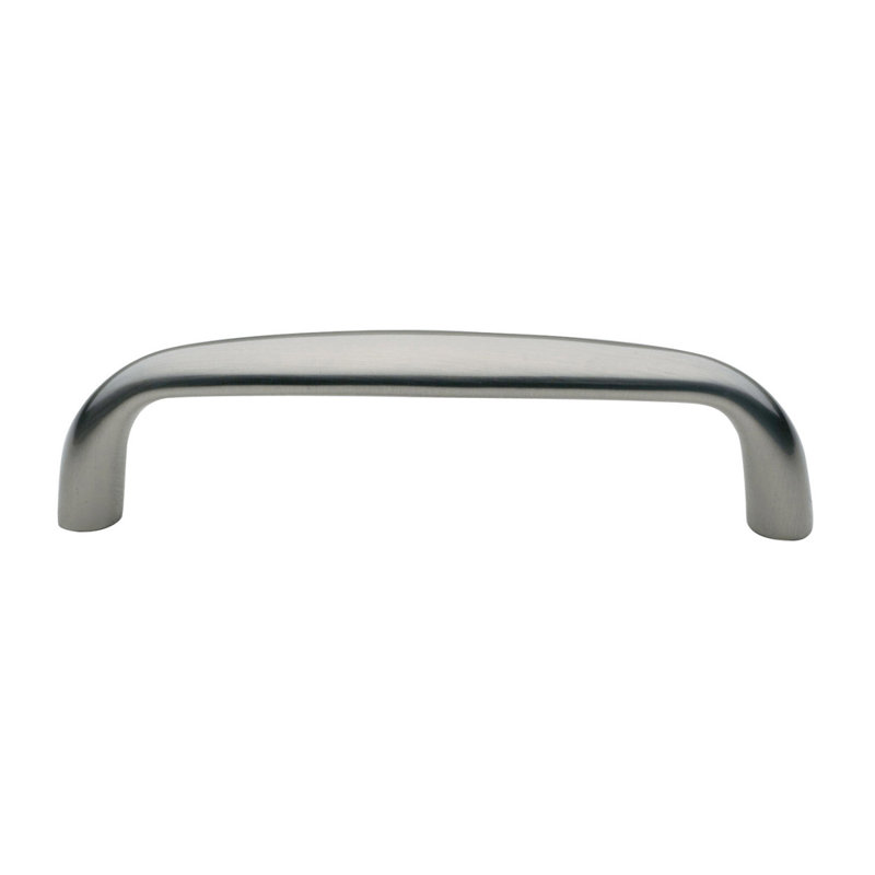 Ova 4" Center to Center Arch Pull, Satin Nickel
