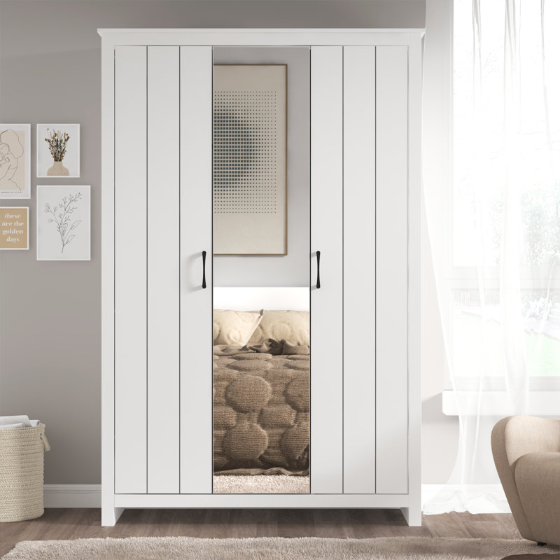 Gemstone 3 Door Wardrobe with Mirror