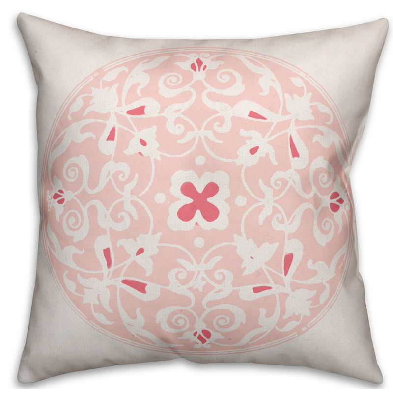 Coussin Morrocan, corail