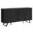 63" Mid Century Modern Sideboard With Adjustable Shelves, Cabinet With 4 Doors & Drawers For Living Room, Kitchen-1774649029