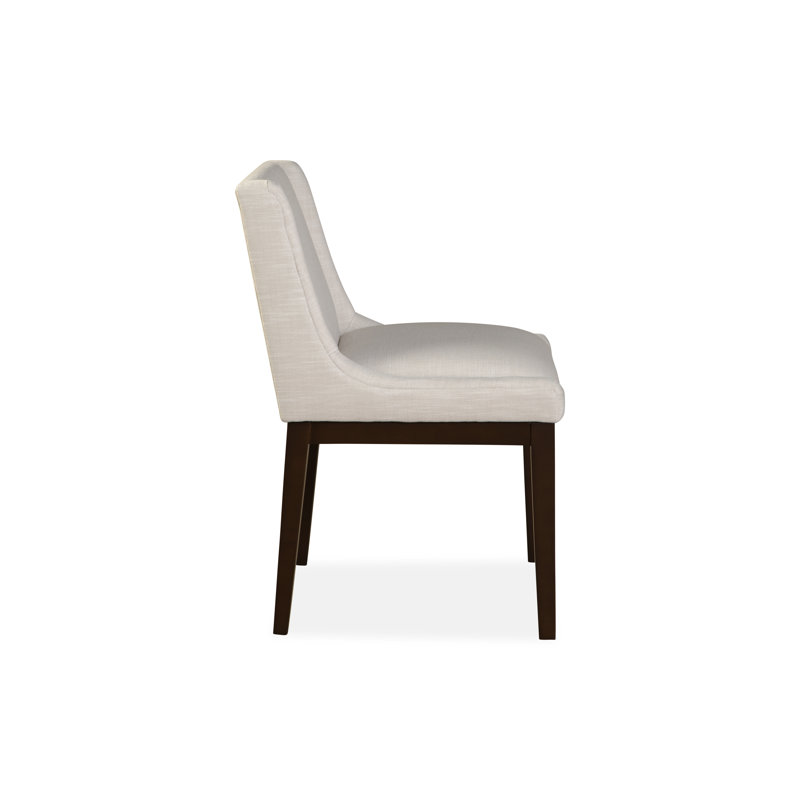 Upholstered Dining Chair, White, 61353-71