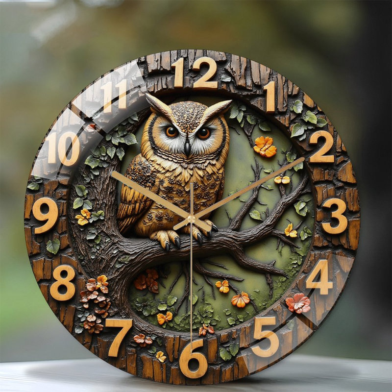 Horloge murale 12 po
