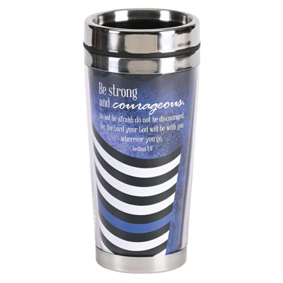 16 oz Tasse de voyage à double paroi en acier inoxydable