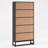 5-Tier Sandalwood Heavy Duty Bookshelf Library Organizer-1578898168