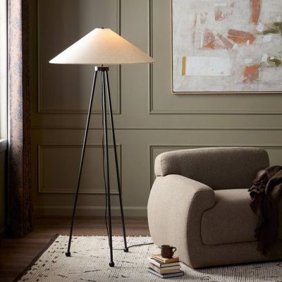 Waldorf Floor Lamp-Matte Black