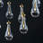 Modern Raindrop 9-lights Chandeliers H78"-1366604611