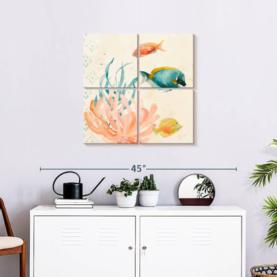Mélange de sarcelle tropical corail Brampt II