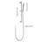 Handheld Shower With 28 - Inch Slide Bar And 59 Hose, Adjustable Height Feature, Robust Stainless Steel Material, Comfort Spray Modes Build, Various For Relaxation
