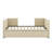 Upholstered Daybed With Pop Up Trundle-1281069978