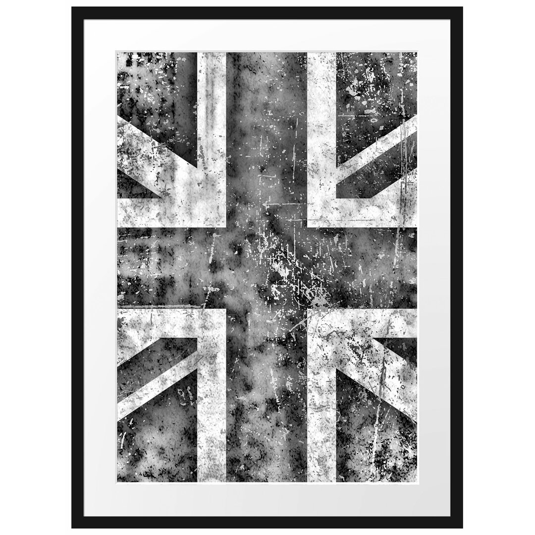 Gerahmtes Poster Union Jack