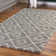 Foundry Select Ruth Trellis Shag Rug Gray