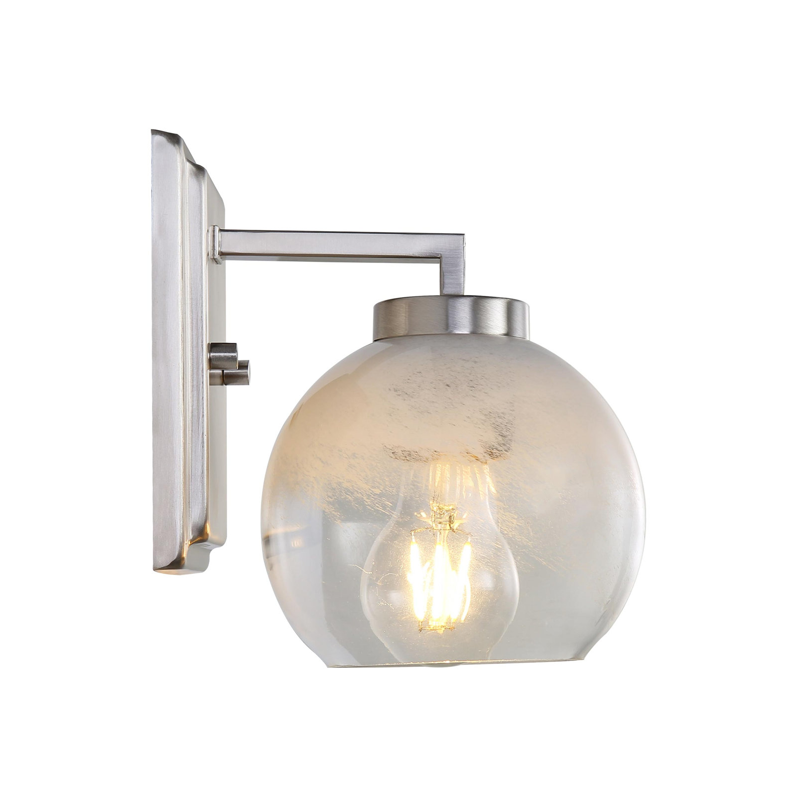 Single Light Vanity Light, Pewter