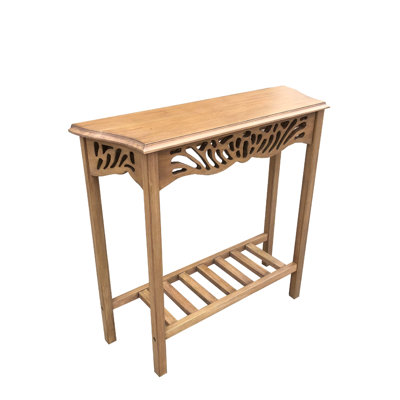 Mahogany Elegant Gray Entrance Wall Table