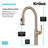 KRAUS Allyn Pull-Down Single Handle Kitchen Faucet-70732942