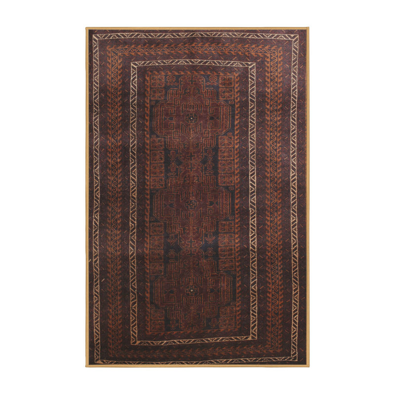 Tapis contemporaine oriental area, Rectangle 5 pi x 7 pi