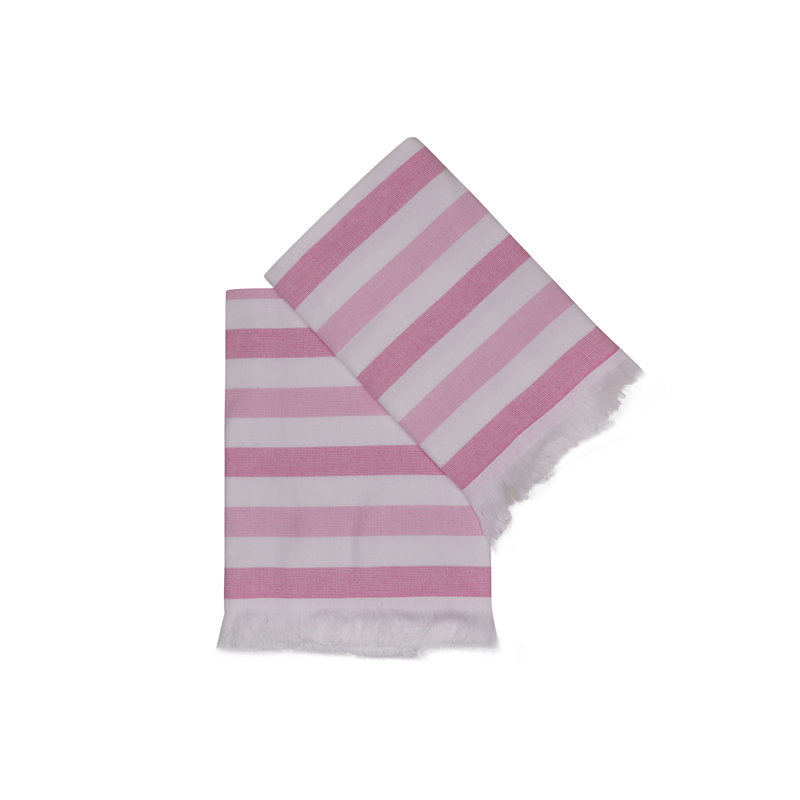 Cotton Midweight Mulit-Size Set, Pink White