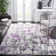 Jeter Abstract Gray/Purple Area Rug