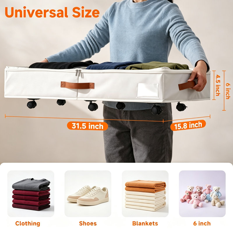 wekli Fabric Storage Tub & Tote