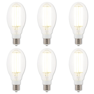 54 watts (650 watts équivalents), ampoule à DEL BT15, intensité non variable, lumière du jour (5000K) E39 / base à bosses