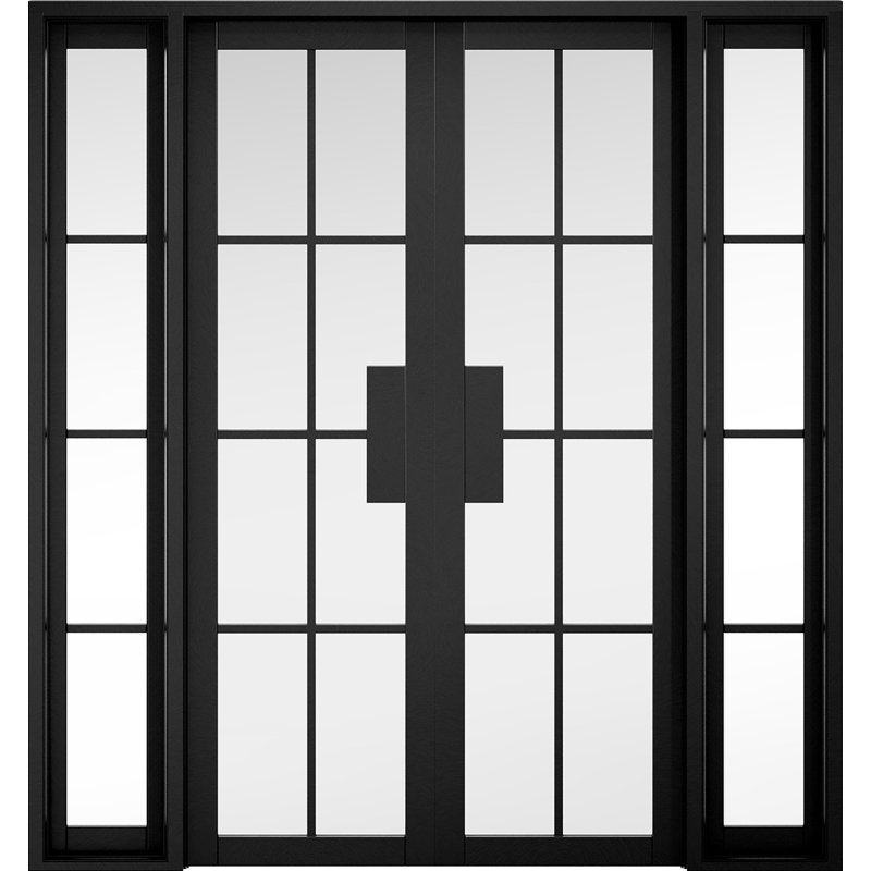 Black Malvern W6 Internal Door