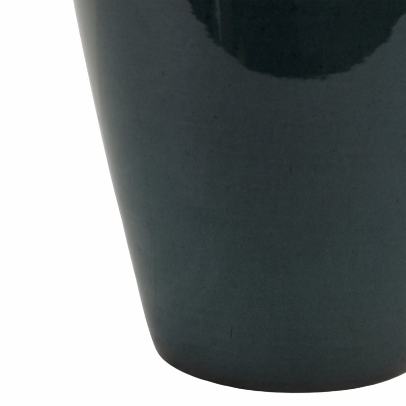 Handcrafted Terracotta Vase with Modern Flared Design Decorative Ceramic Accent for Stylish Home Decor