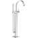 Grandera Single Handle Floor Mounted Tub Filler Trim with Handshower