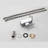Arlon LED Waterfall Bathroom Sink Faucet by BathSelect – Chrome Finish, Single Handle, Solid Brass Build​