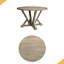 Table de salle à manger ronde Modern Farmhouse