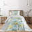 Farmhouse / Country Polyester Floral Coverlet-41891378