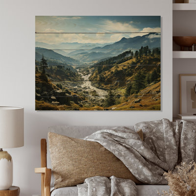 Brealyn USA Great Smoky Mountains Landscape IV sur impression sur bois