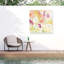 Composition de bolologia en fleurs blanches-98081707