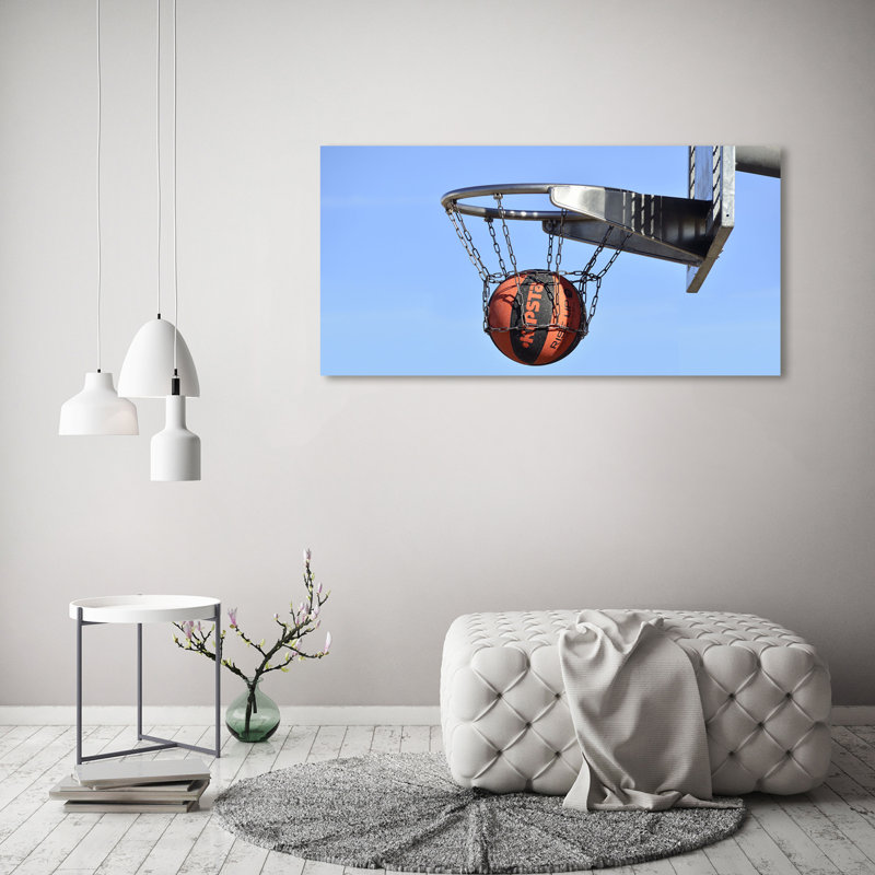 Basketball - Wrapped Canvas Print
