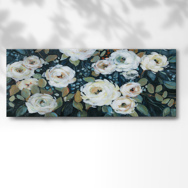 Moonlit Garden I, H 12 po x l 30 po x P 1,5 po