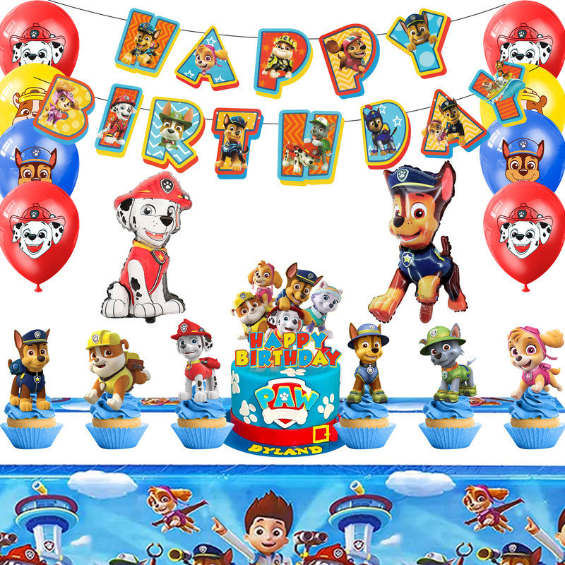 Paw Patrol Party Decorations, 29Pcs Paw Patrol Party Supplies