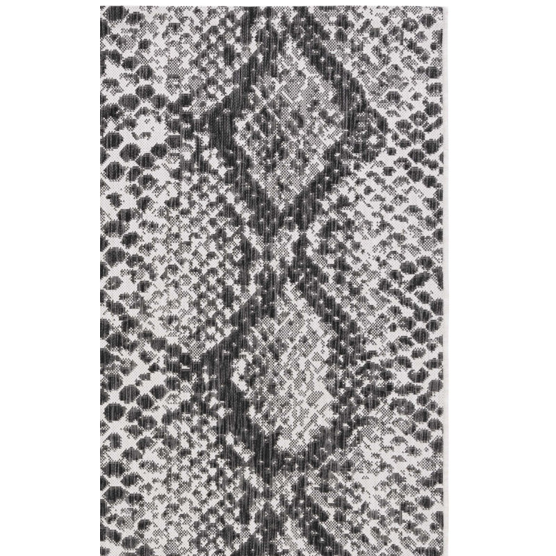 Aure Performance Animal Print Indoor/Outdoor Area Rug, Square 6'7"