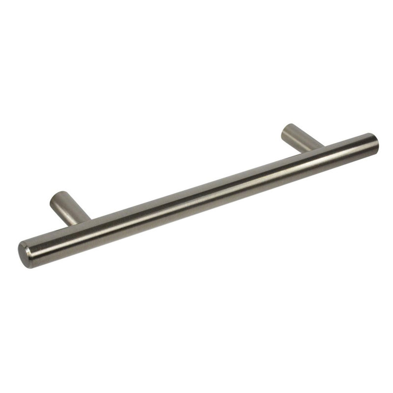 Poignée barre 3 1/2 po Origins, Nickel brossé, 4"