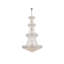 Lustre unique à niveaux 42 lumières avec accents de cristal Ston Easton-32478482-32478480