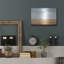 Art mural luxueux «Serene Réglage» par Leted & Lined, 16 po x 12 po