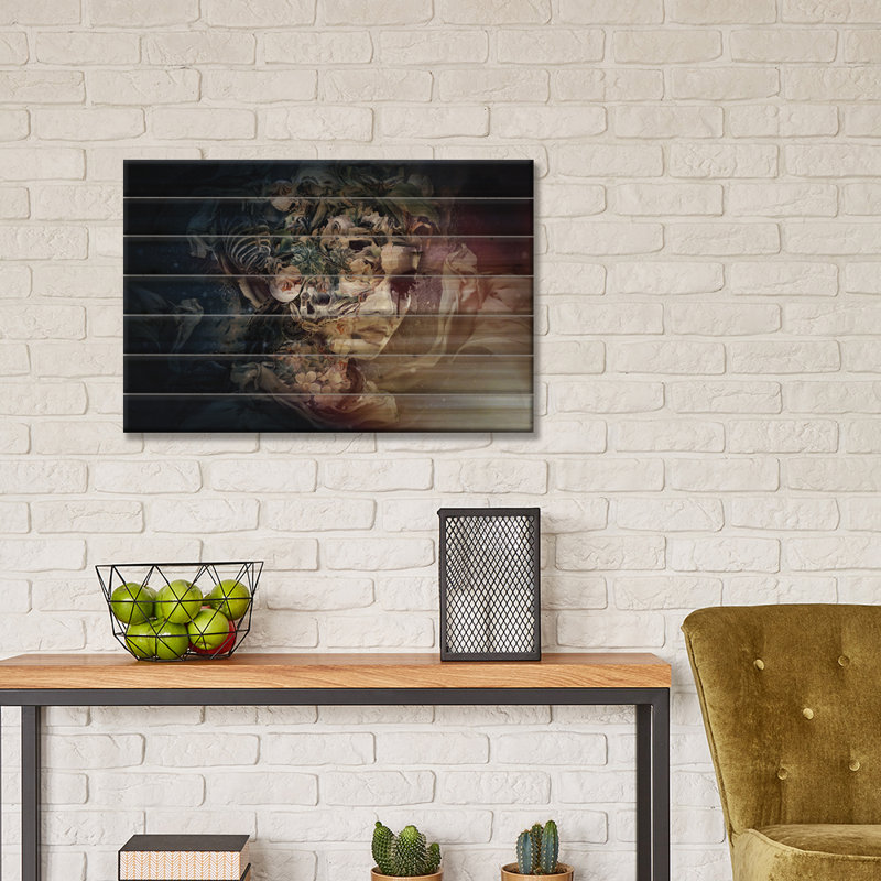 Ikeya " Light In The Dark " by Riza Peker, 18'' H x 26'' W x 1.5'' D