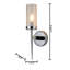 Koski Armed Sconce