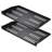 1U Server Rack Shelf 10"/254 mm Depth Vented Rack Mount Shelf Tray