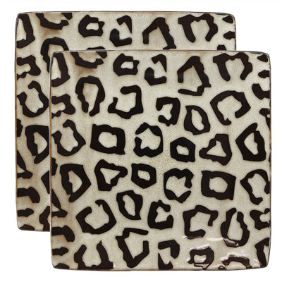 Bolindale Cheetah Print 11" Dinner Plate