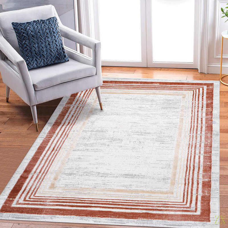 Collection Non-Shedding Living Room Bedroom Dining Home Office Stylish And Stain Resistant Area Rug, Rectangle 7'9" x 10'