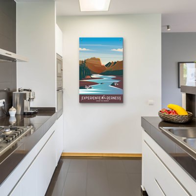 Experience The Wilderness' by Omar Escalante Acrylic Glass Wall Art