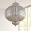Wilburton 1 - Light Nickel Unique/Statement Pendant