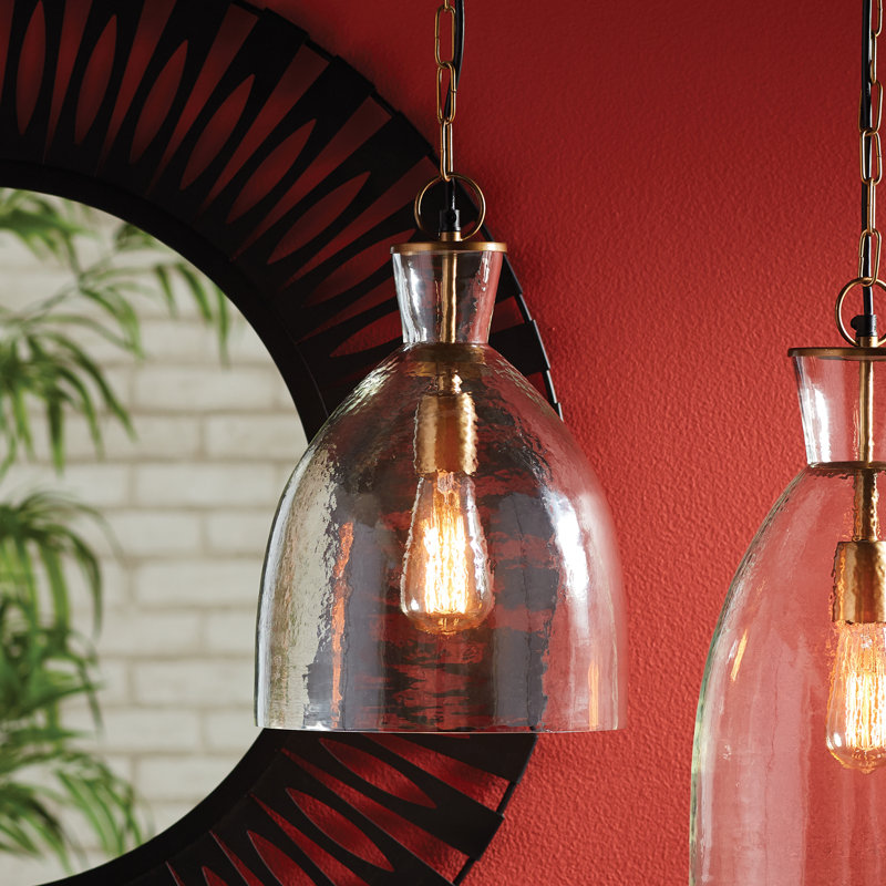 1 - Light Pendant, 13"