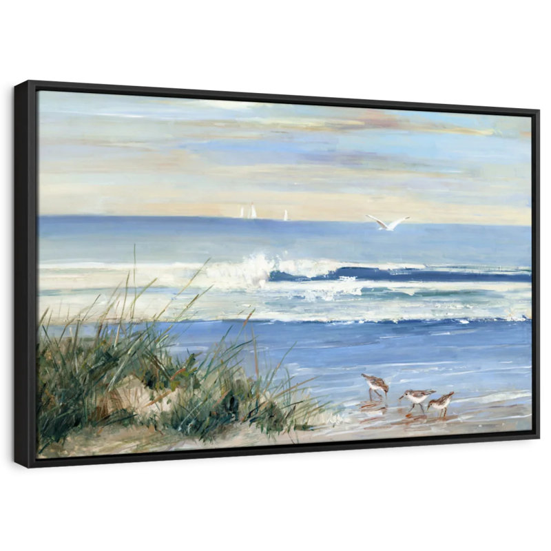 Plage "Art mural de plage", H 9 po x l 13 po